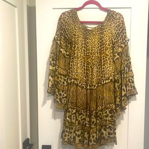 Miss June leopard dress